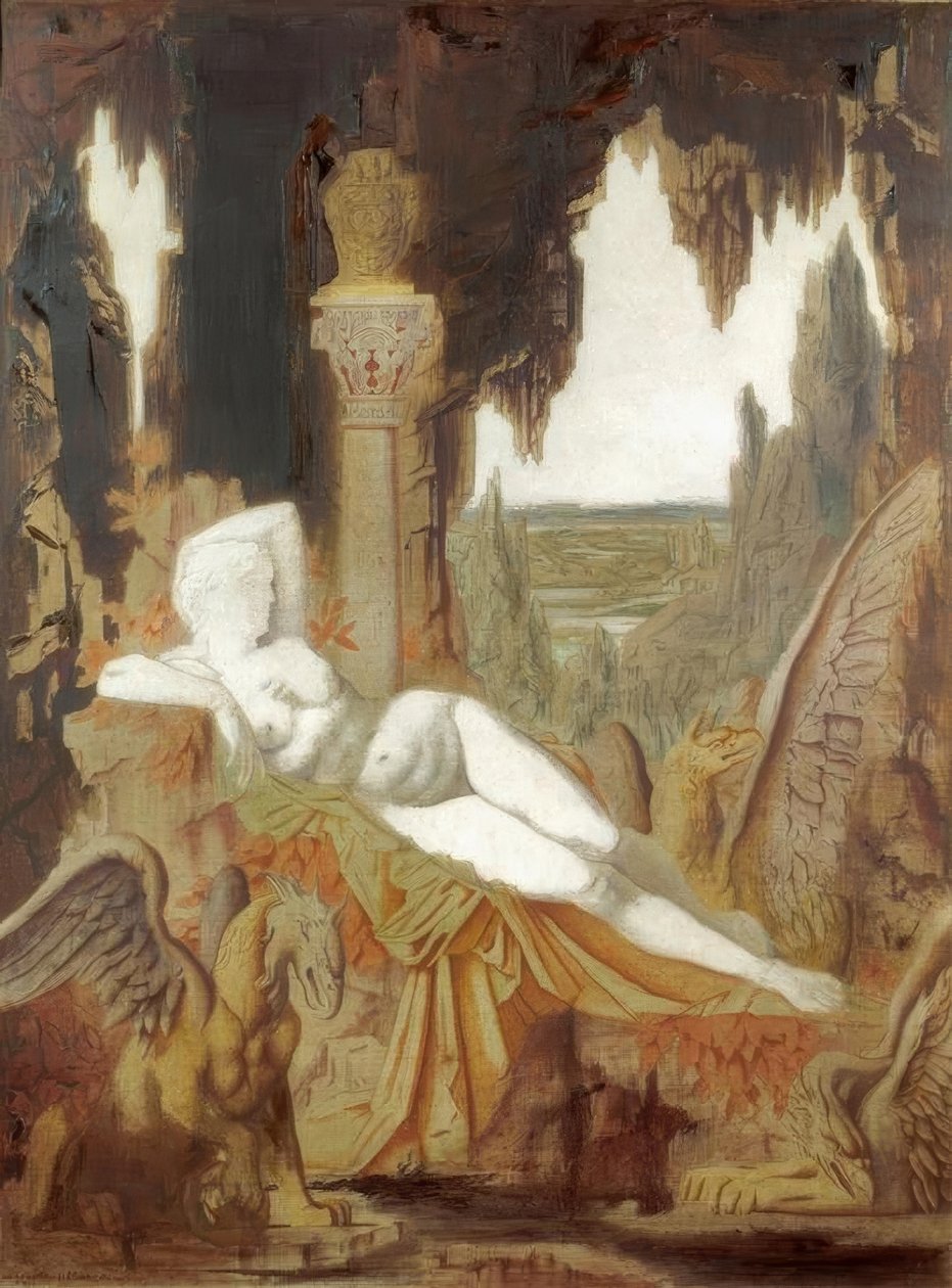 Kızıl peri by Gustave Moreau