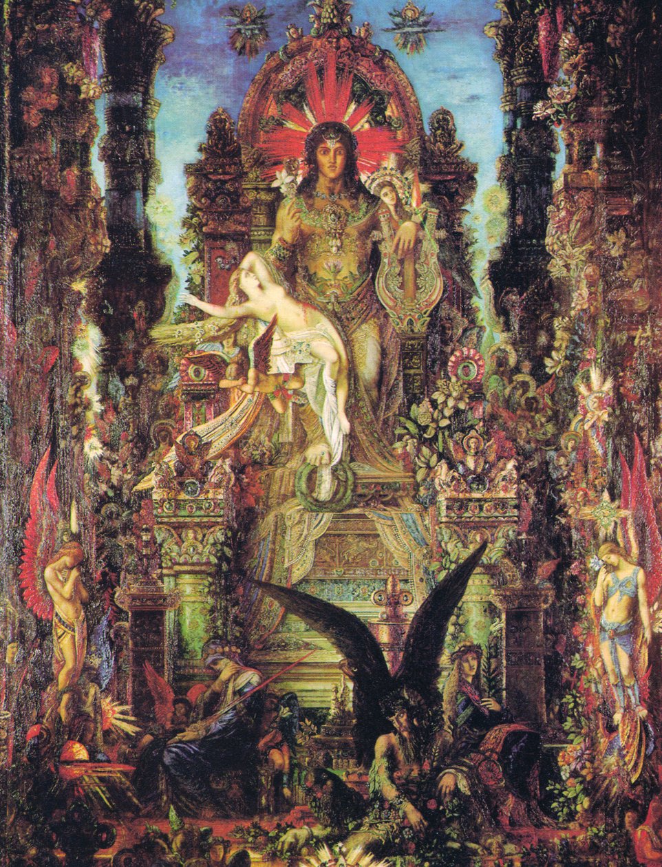 Jüpiter ve Semele by Gustave Moreau