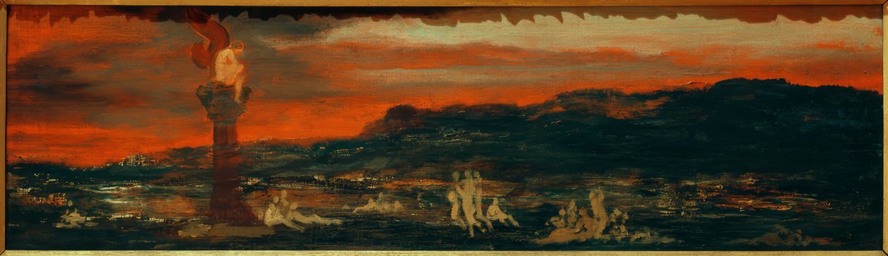 Kötülüğün dehası by Gustave Moreau