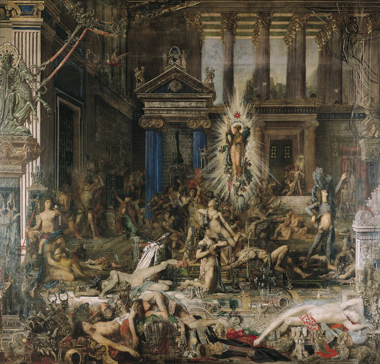 İddialılar, 1862-98 by Gustave Moreau