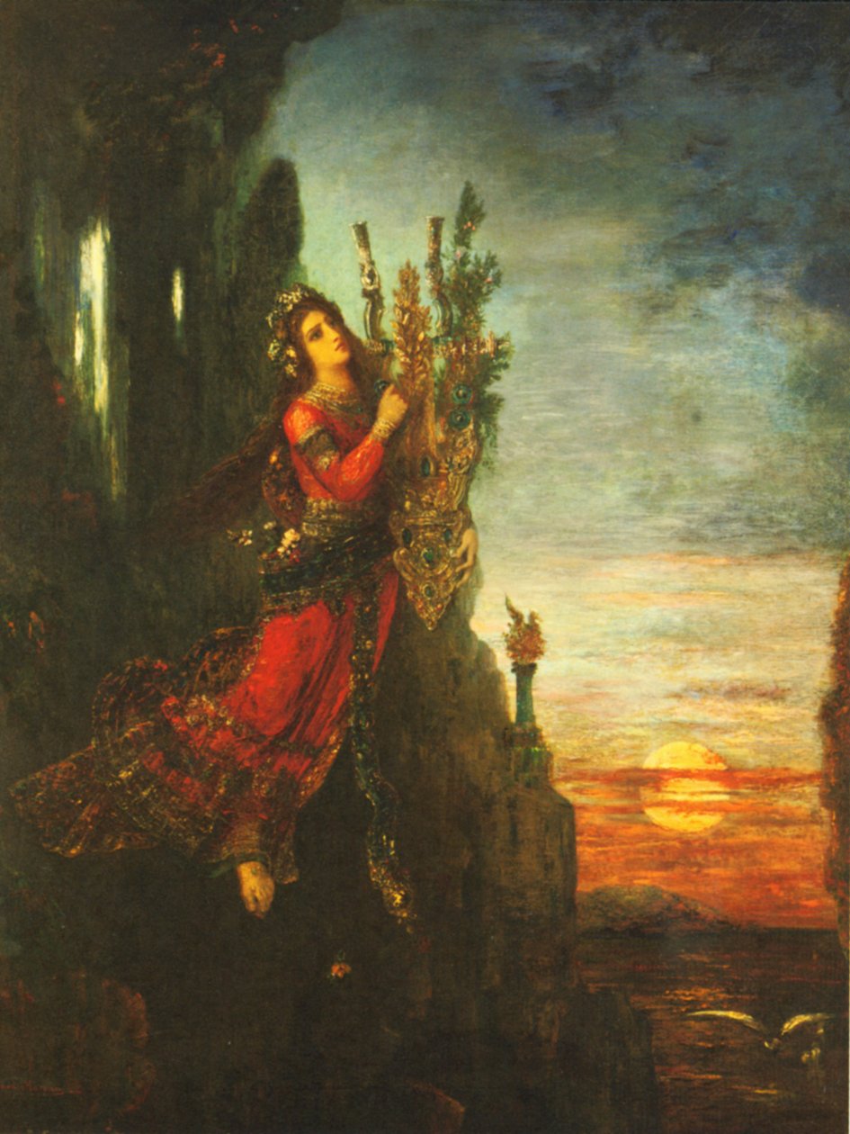 Sapfo by Gustave Moreau