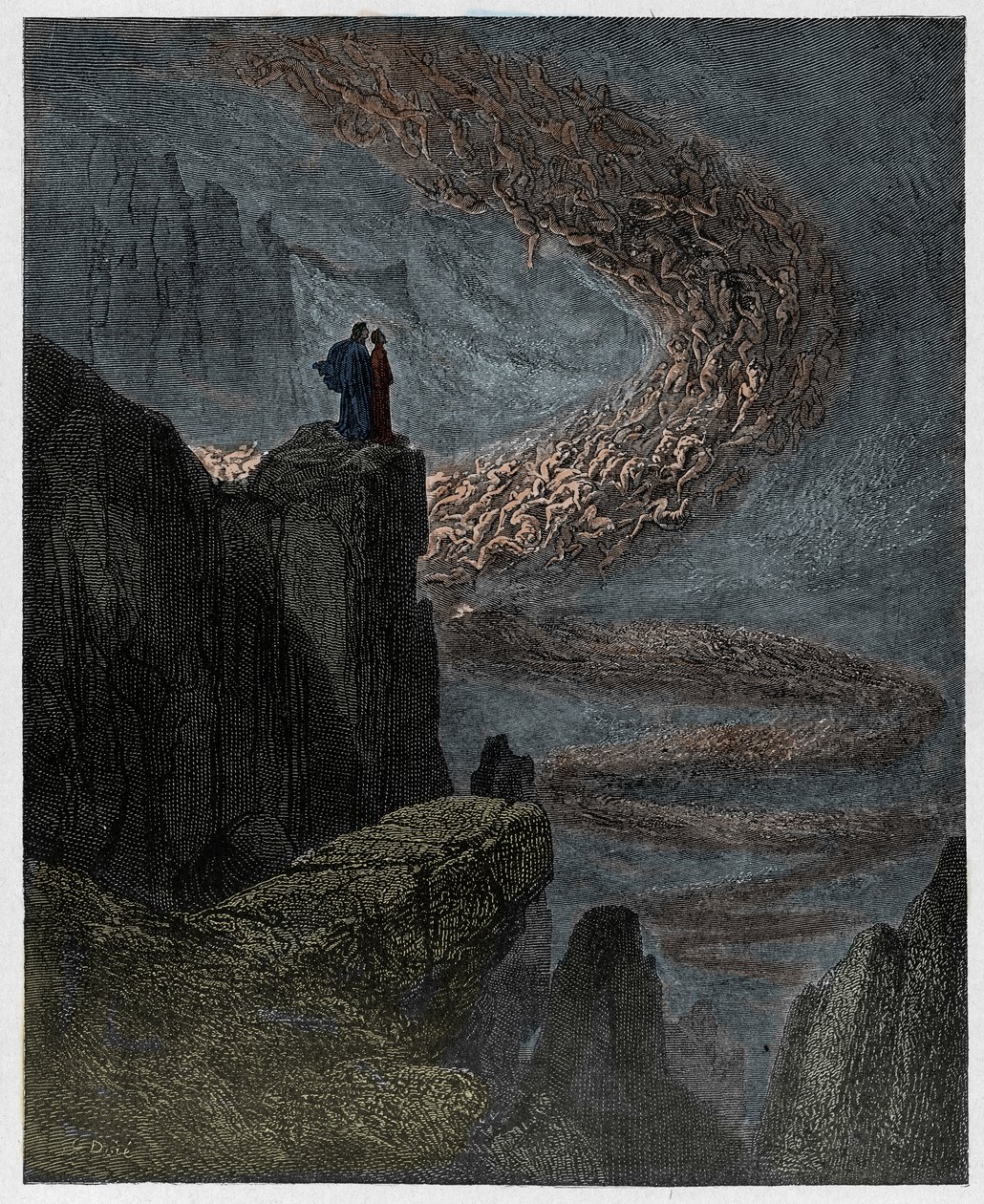 Cehennem, Canto 5 : Minos ihlalleri yargılar ve ruhları gönderir, Dante Alighieri