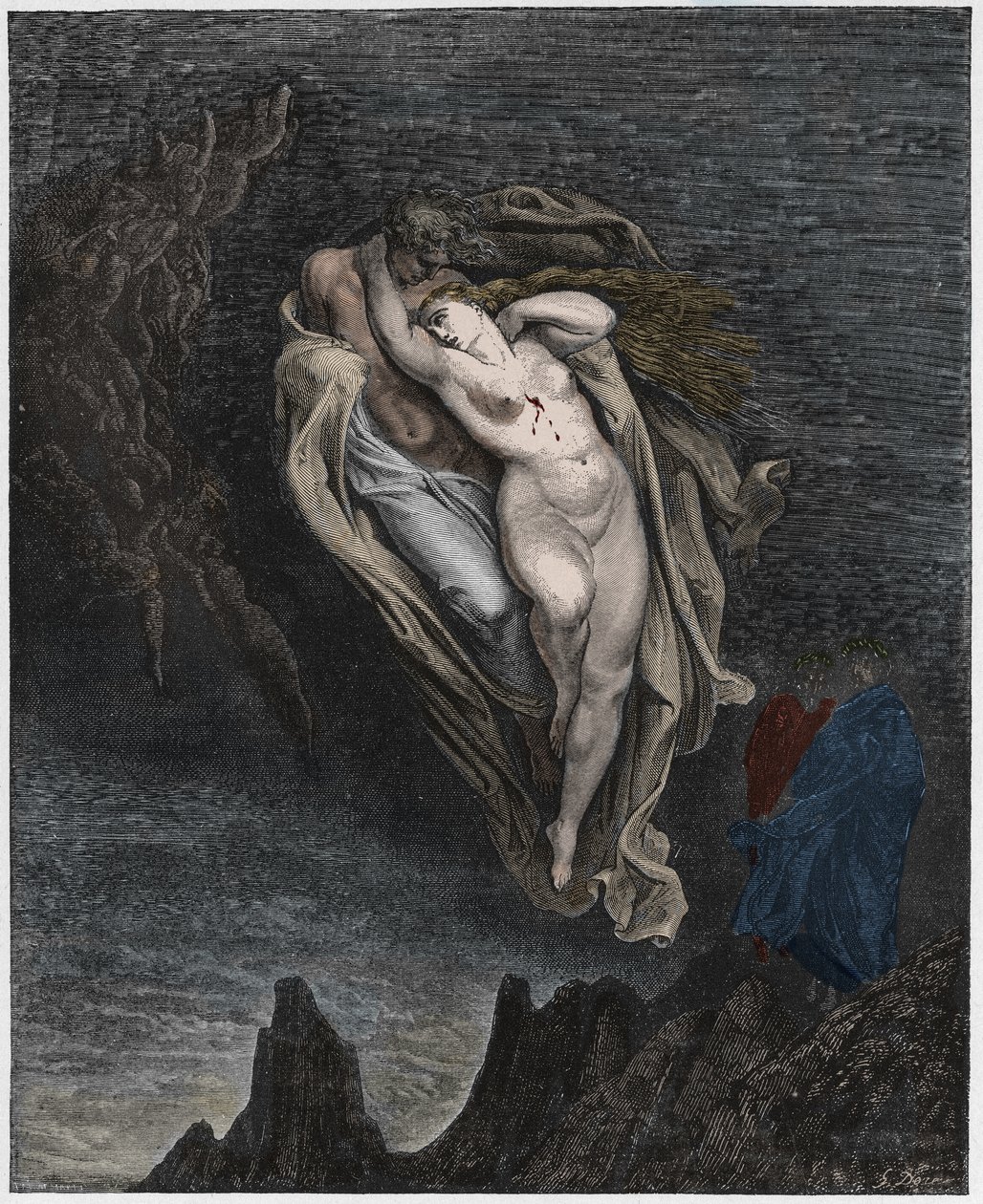 Cehennem, Canto 5 : Paolo ve Francesca