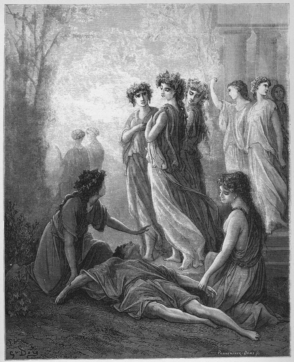 Daphnis et Alcimadure - Daphnis ve Alcimaduro - Jean de La Fontaine