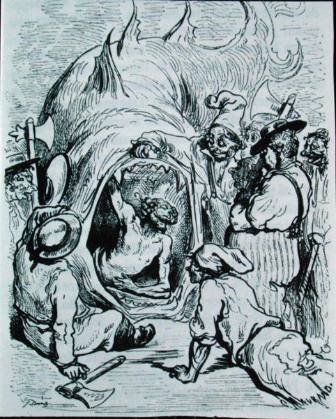 Charles Perrault (1628-1703) 1893 (gravür) tarafından 