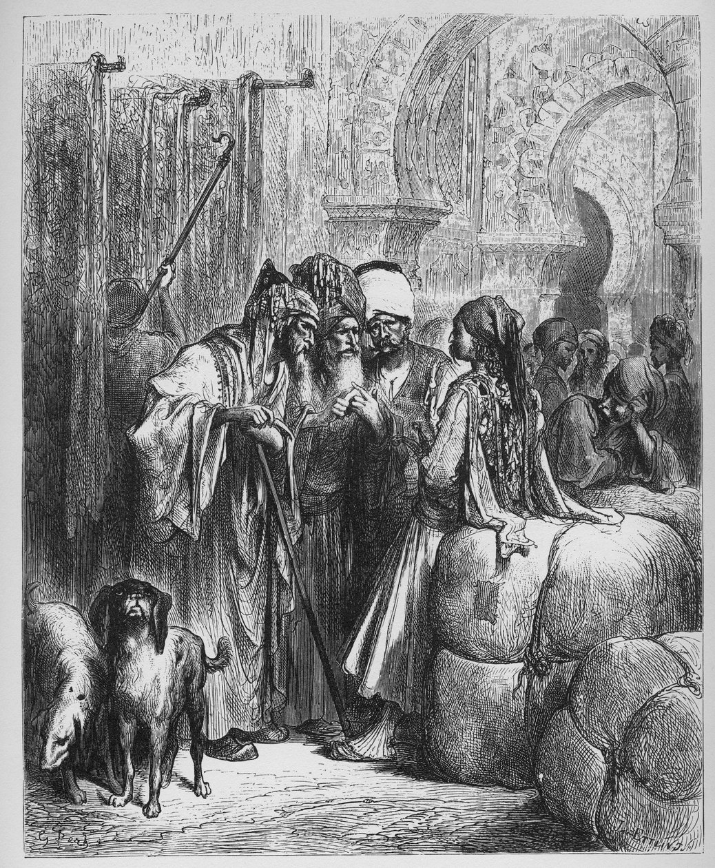 Bassa (paşa) ve Tüccar - Jean de La Fontaine