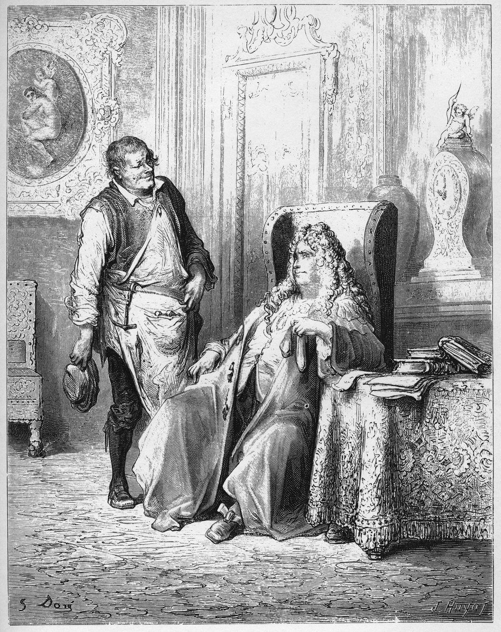 Le cobbler et le financier - Ayakkabıcı ve Finansör - Jean de La Fontaine