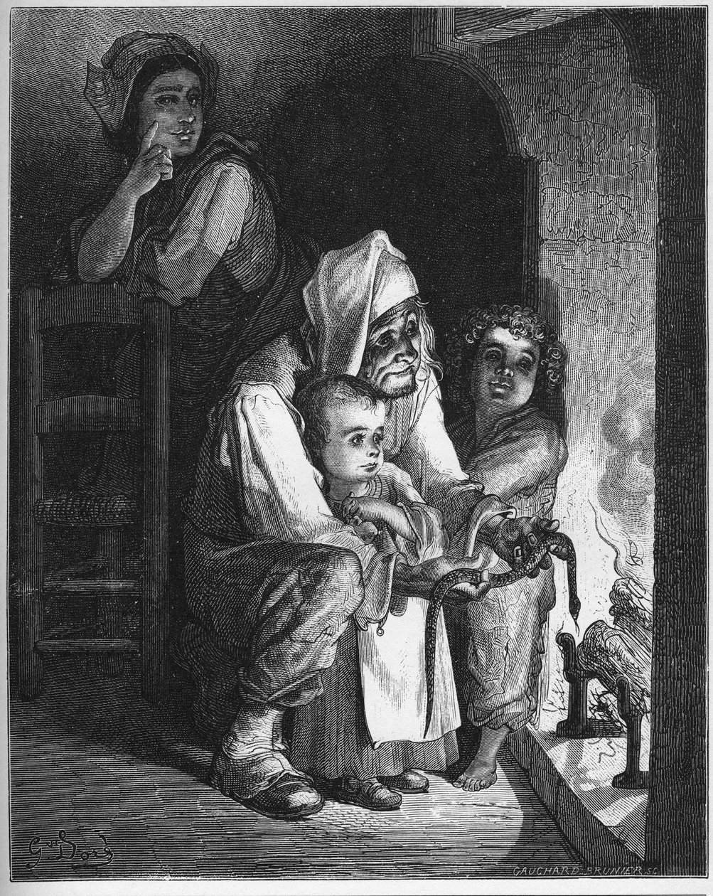 Köylü ve yılan - Çiftçi ve Engerek - Jean de La Fontaine
