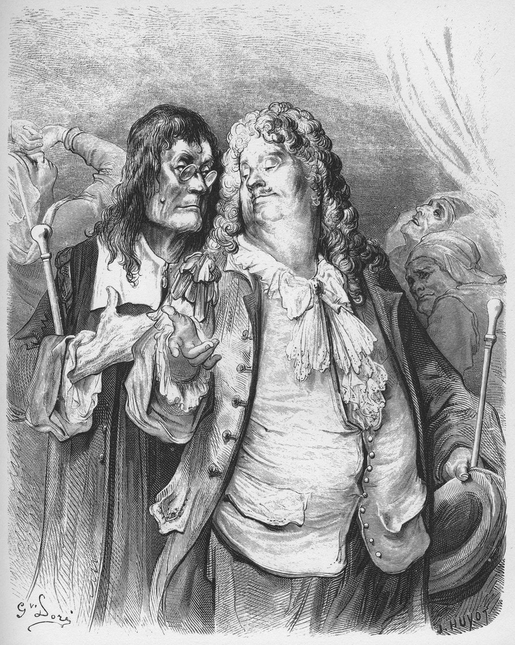 les medecins - Doktorlar - Jean de La Fontaine (Lafontaine) (1621-95) tarafından yazılan 