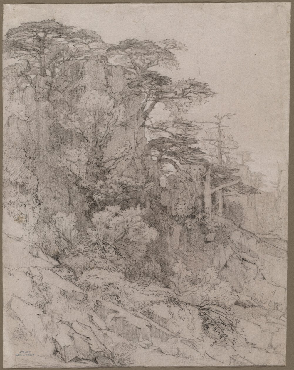 Rocky Hillside