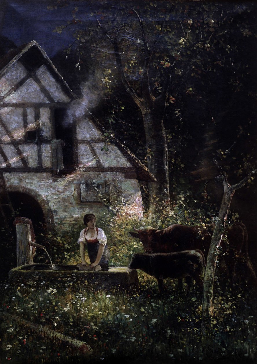 ilk ışınlar by Gustave Adolphe Jundt