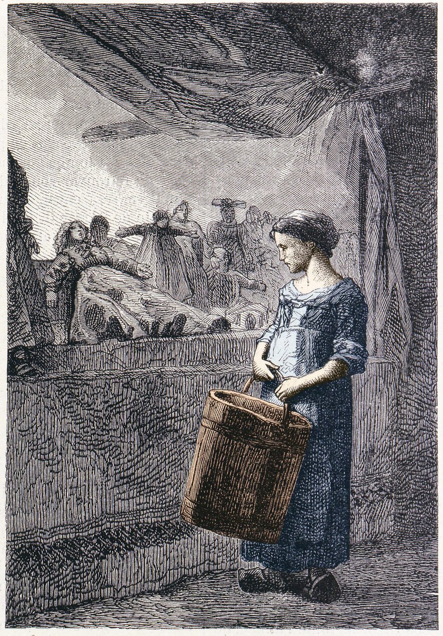 Cosette oyuncak dükkanının önünde - Victor Hugo