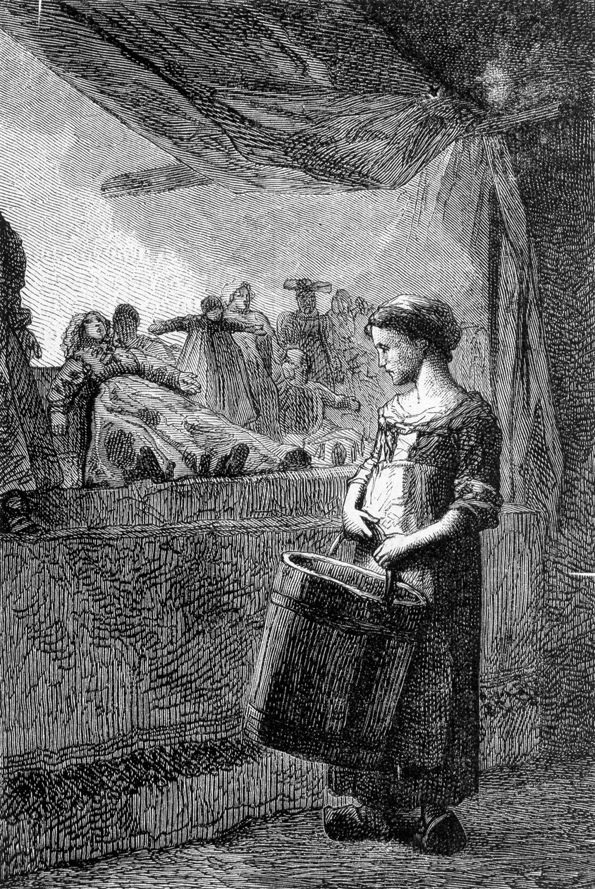 Cosette oyuncak dükkanının önünde - Victor Hugo