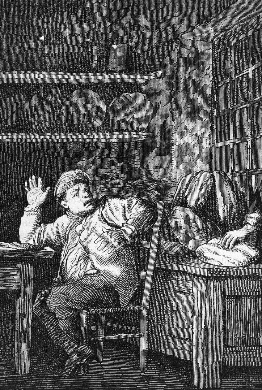 Le vol de Jean Valjean - Victor Hugo