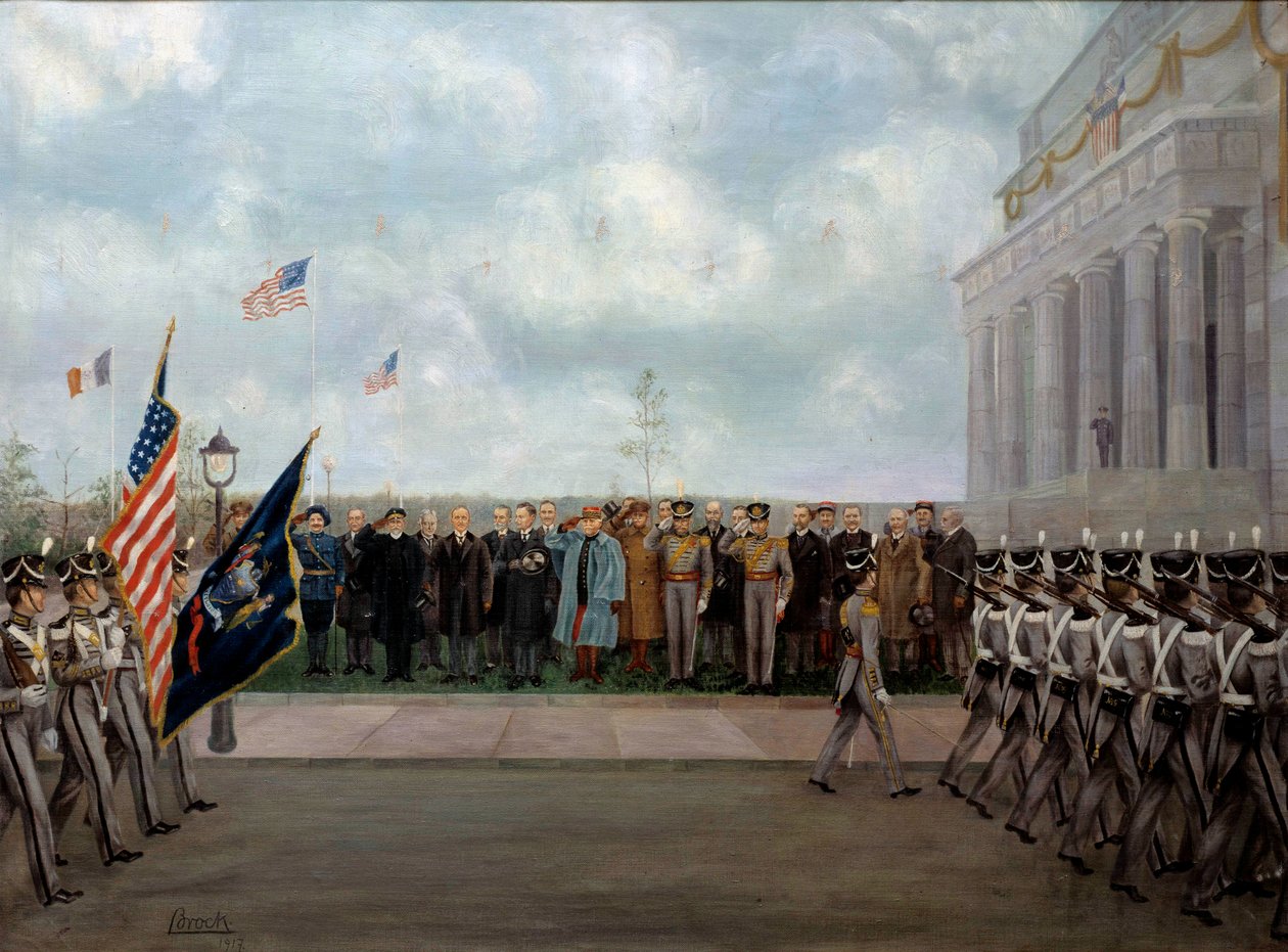 Gustav Brock (1881-1945) tarafından “Marechal Joffre Washington