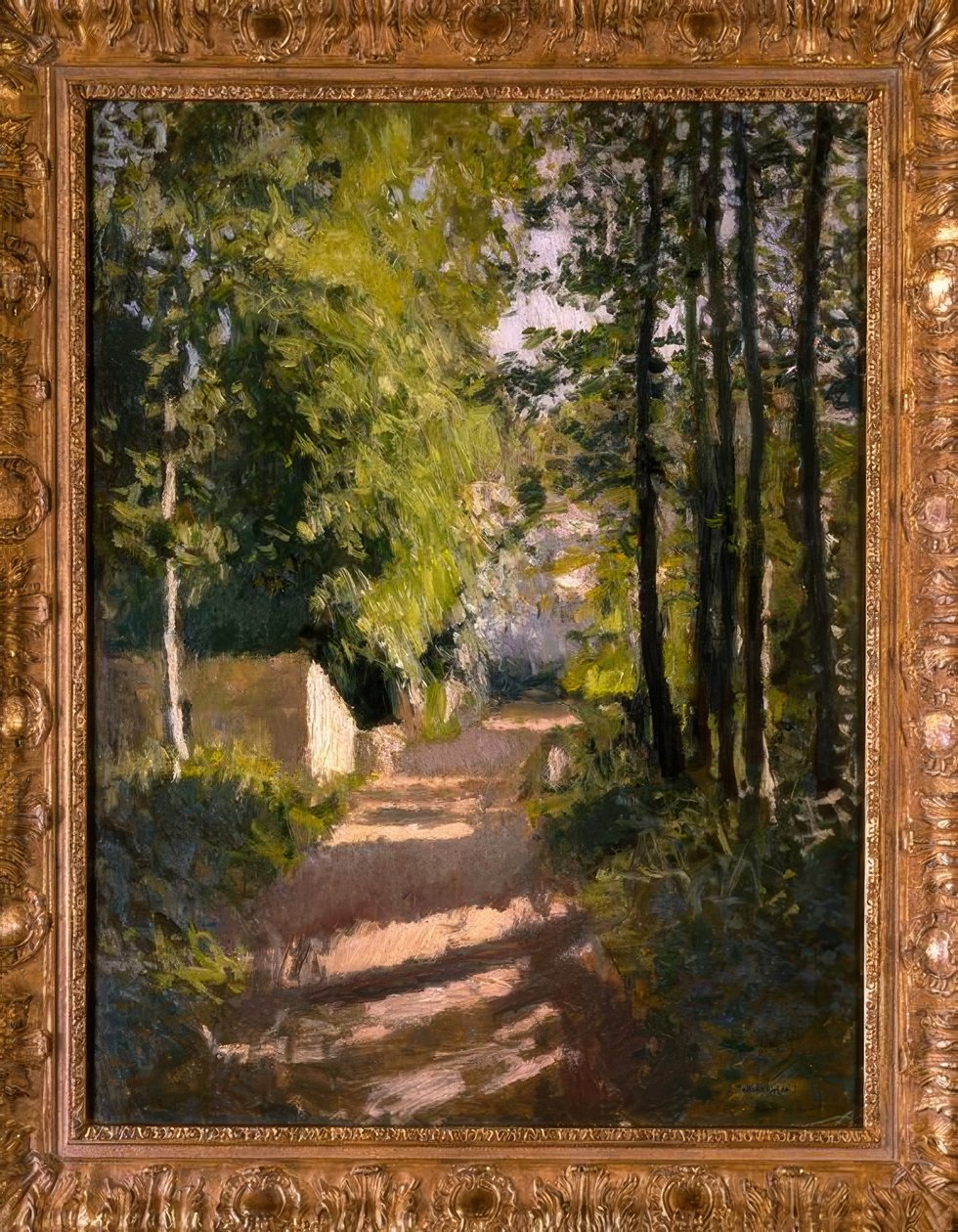 Allée sousbois, Normandiya