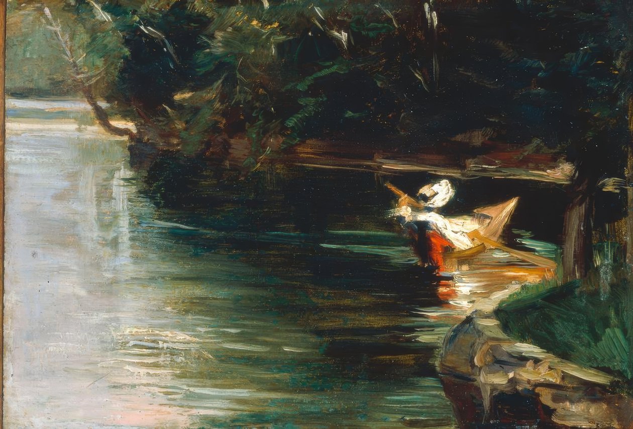 Yerres Bankaları by Gustave Caillebotte
