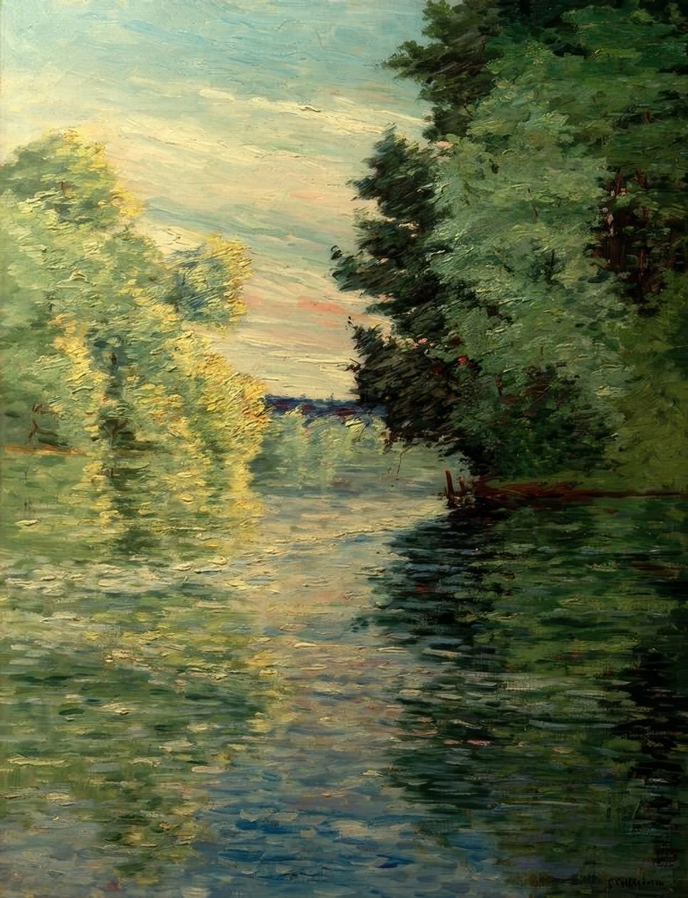Argenteuil yakınlarındaki Seine