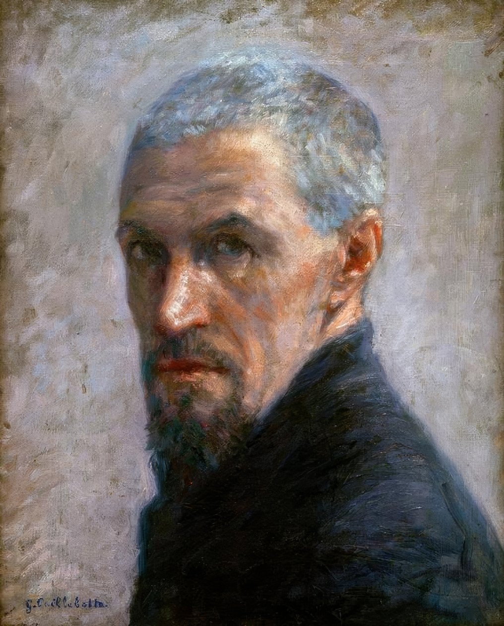 Sanatçının portresi by Gustave Caillebotte
