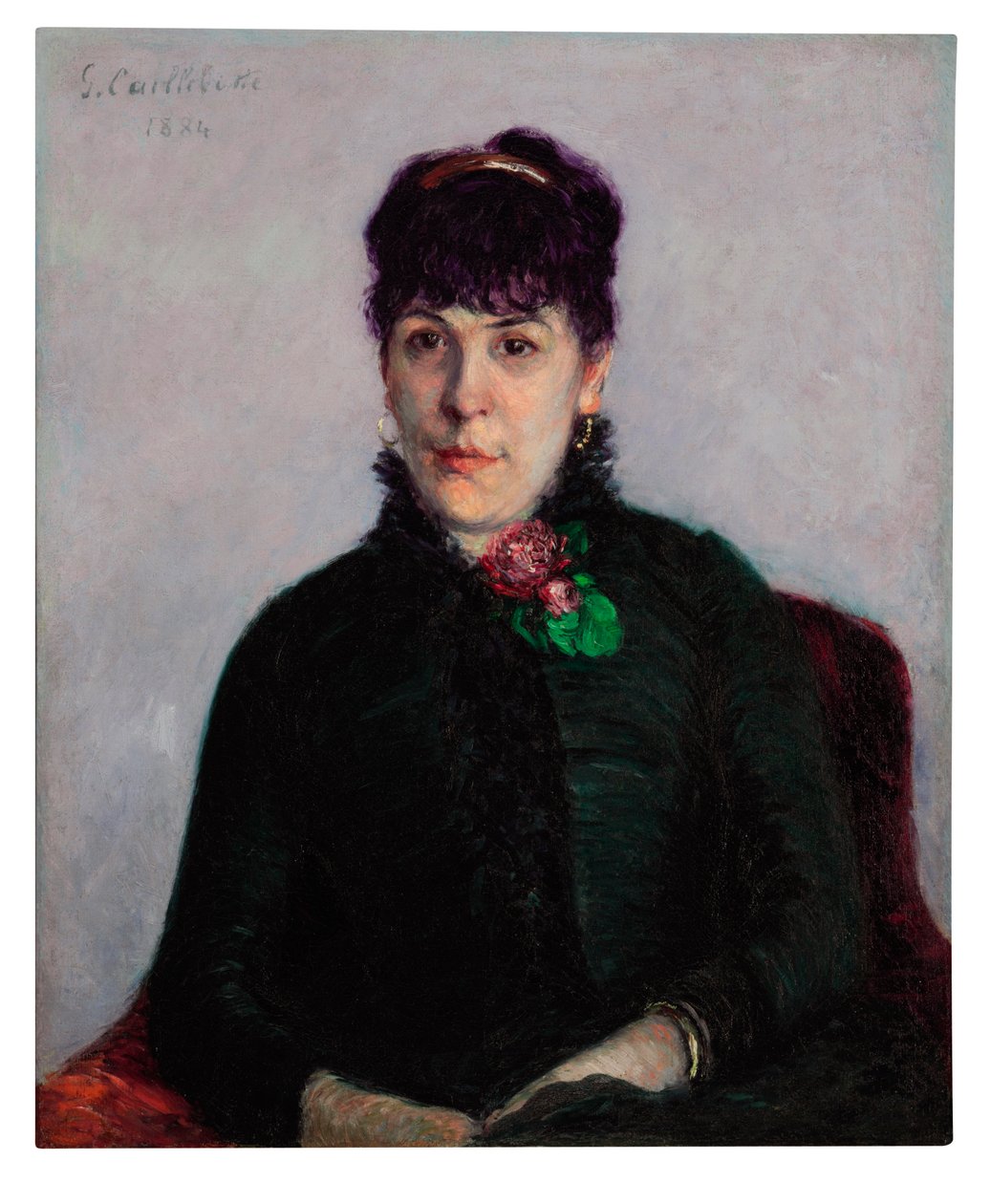 Güllü Kadın, 1884 by Gustave Caillebotte