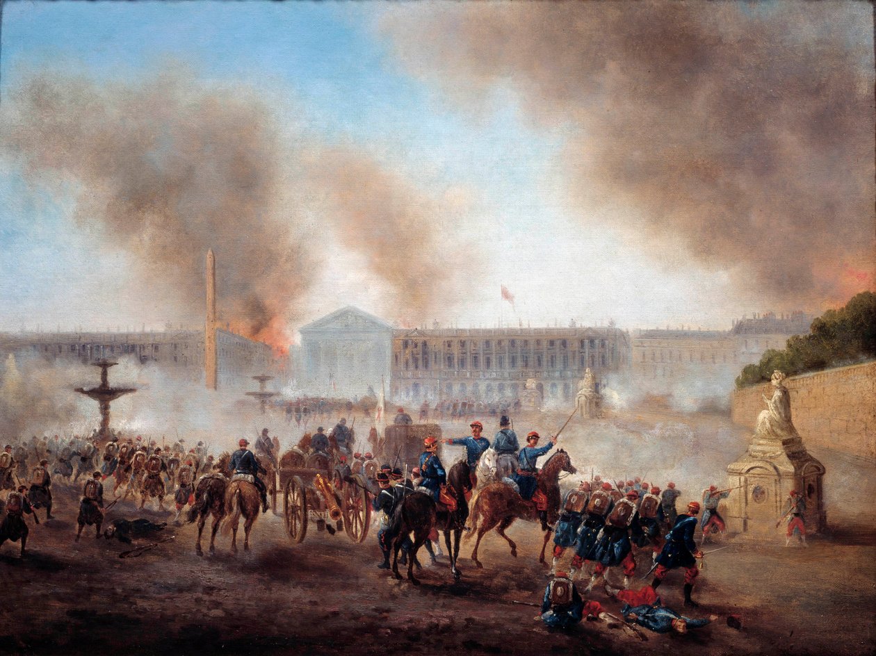 Paris Komünü: “” Place de la Concorde