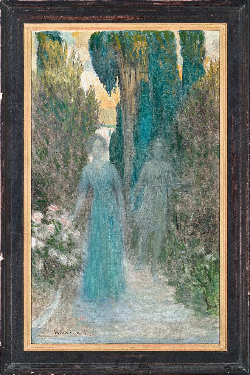 Diana ve bir hizmetli, 1897 by Gustave Claude Etienne Courtois
