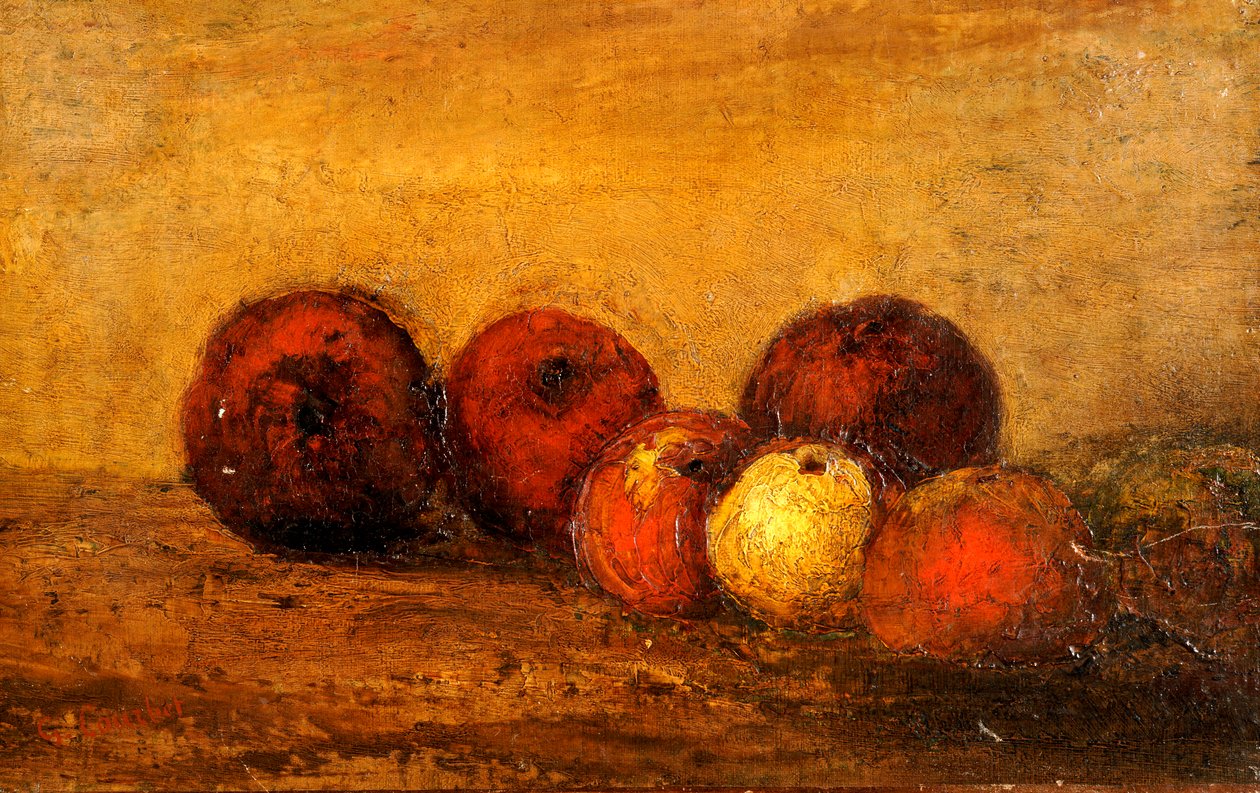 Elmalar by Gustave Courbet