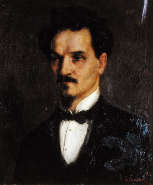 ಹೆನ್ರಿ ರೋಚೆಫೋರ್ಟ್ (1830-1913) 1874 ಟರ್ಕ್ by Gustave Courbet
