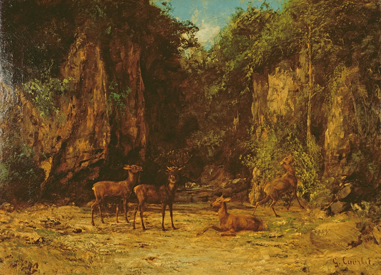Герцоги Йоркрки by Gustave Courbet