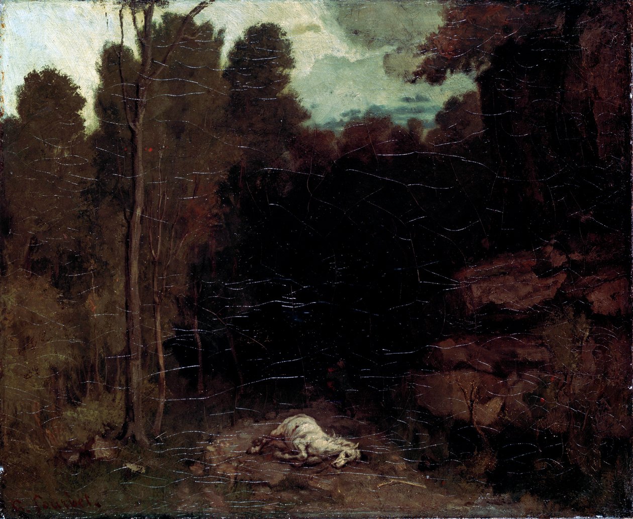 Ölü Atlı Manzara, 1850