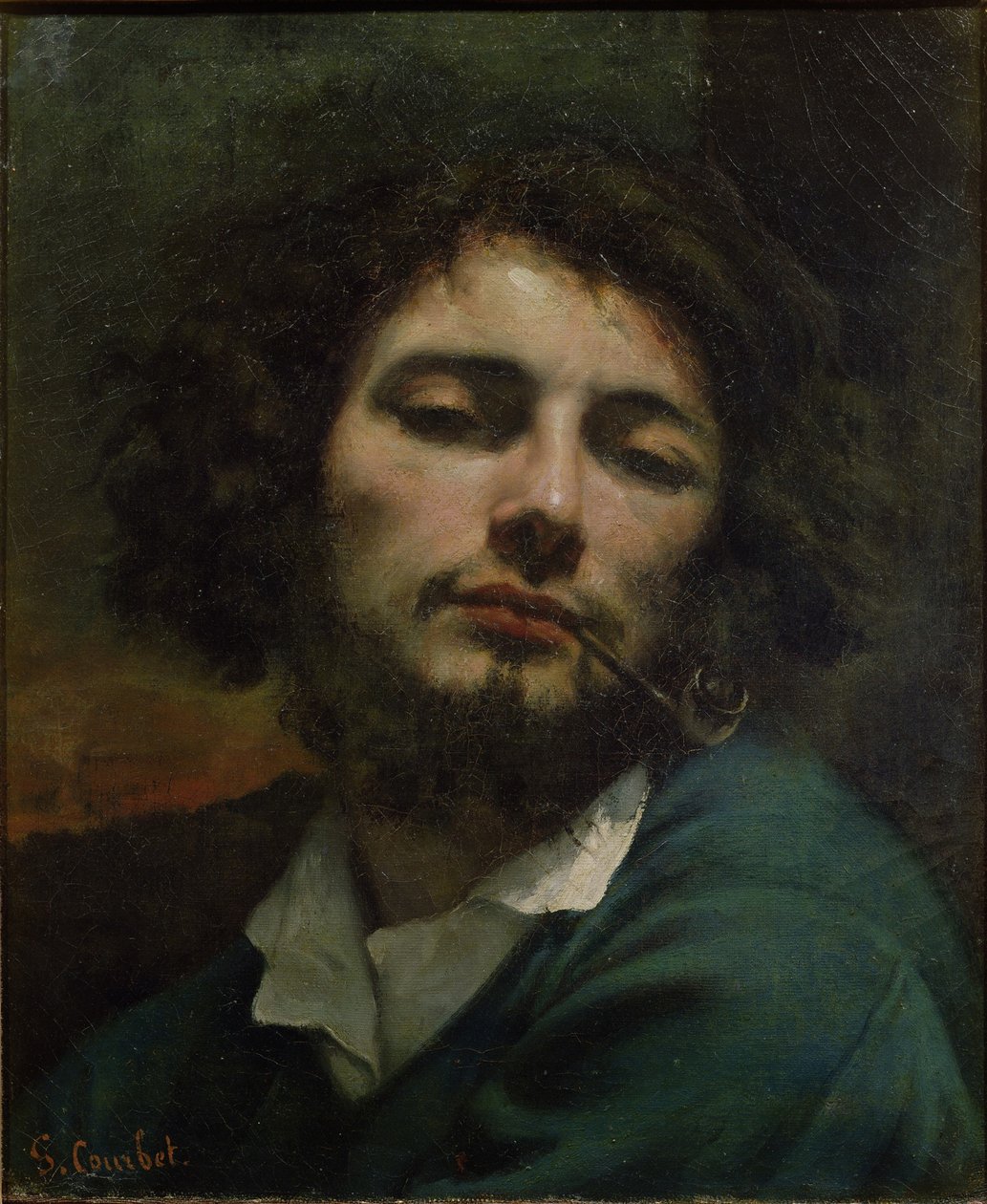 Otoportre by Gustave Courbet