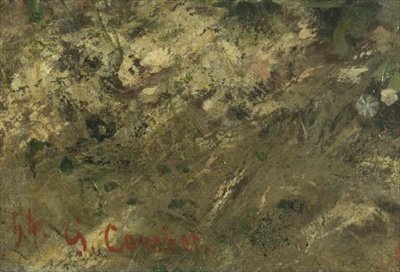 Toplantı veya Bonjour M. Courbet (detay) by Gustave Courbet