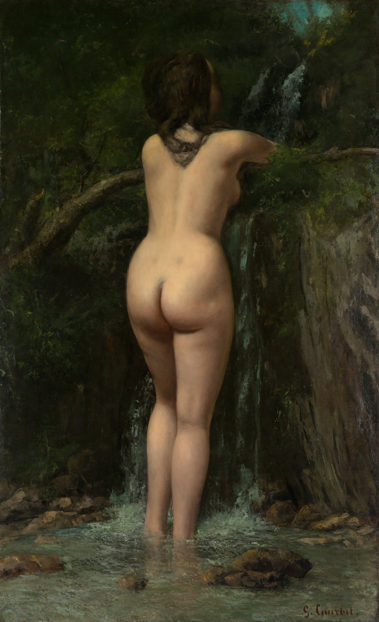 Kaynak, 1862. by Gustave Courbet