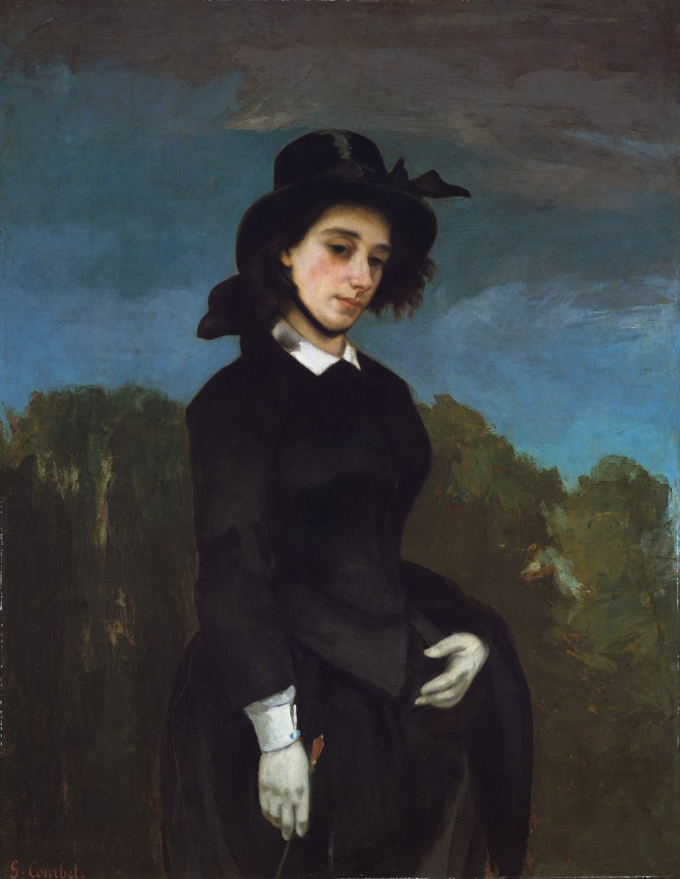 Binme Alışkanlığı Olan Kadın (LAmazone), 1856 by Gustave Courbet