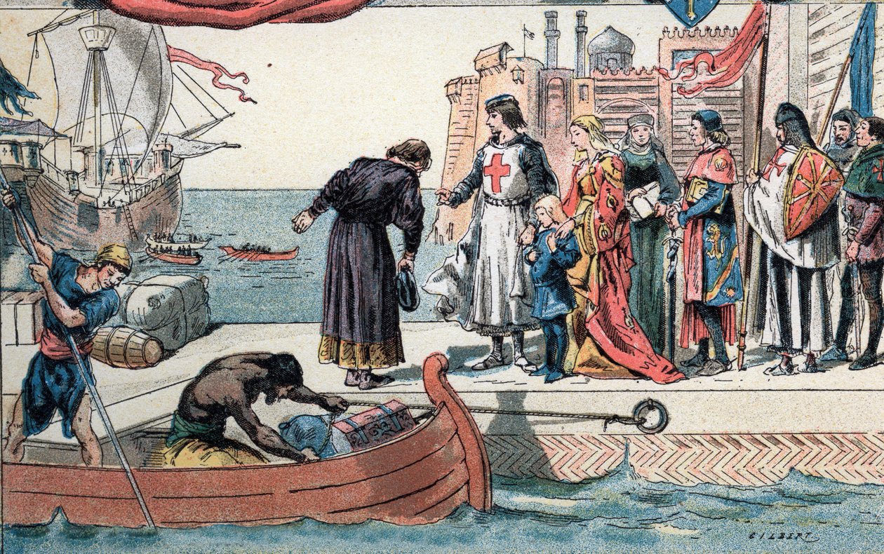 Yedinci Haçlı Seferi: Fransa Kralı Louis IX, Saint John of Acre