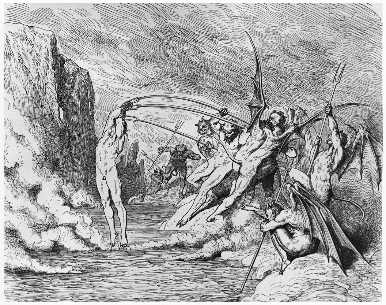 Şeytanlar, Dante Alighieri (1265-1321) Paris