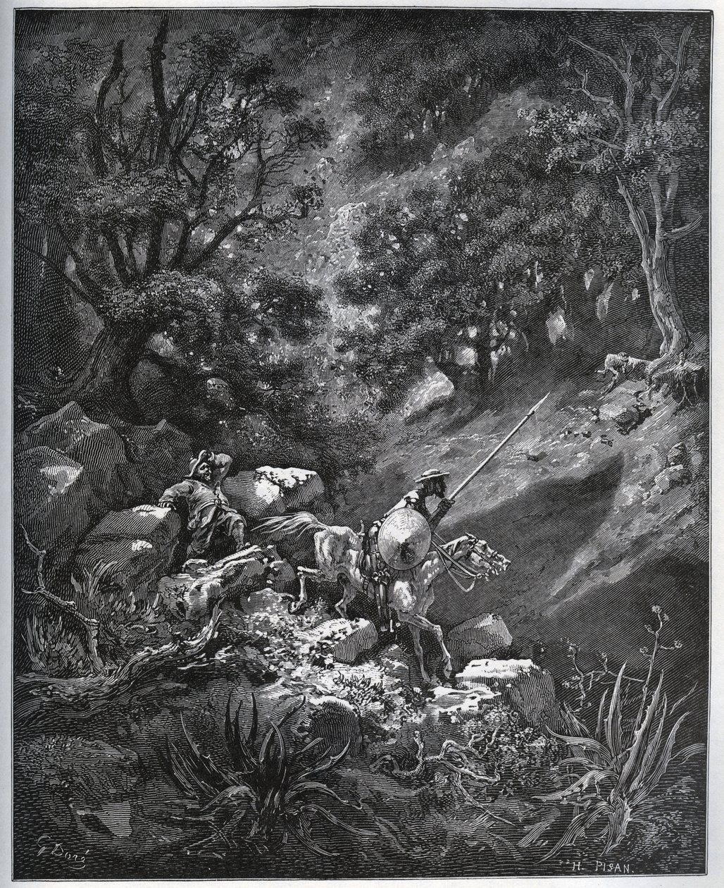 Don Kişot ve Sancho Panza, Miguel Cervantes