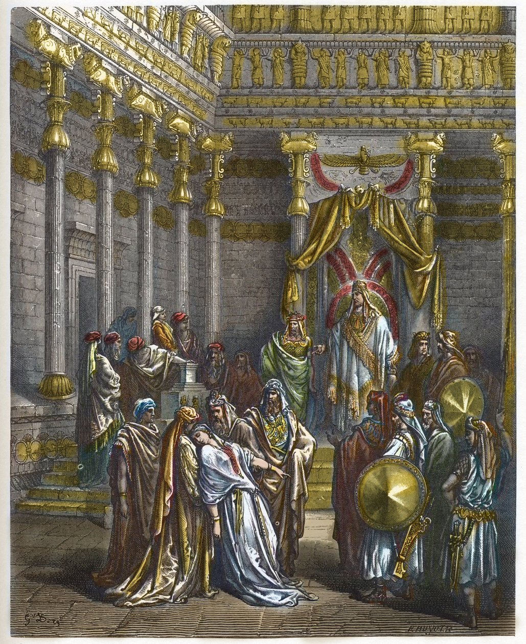 Esther, Pers Kralı 1. Assuerus