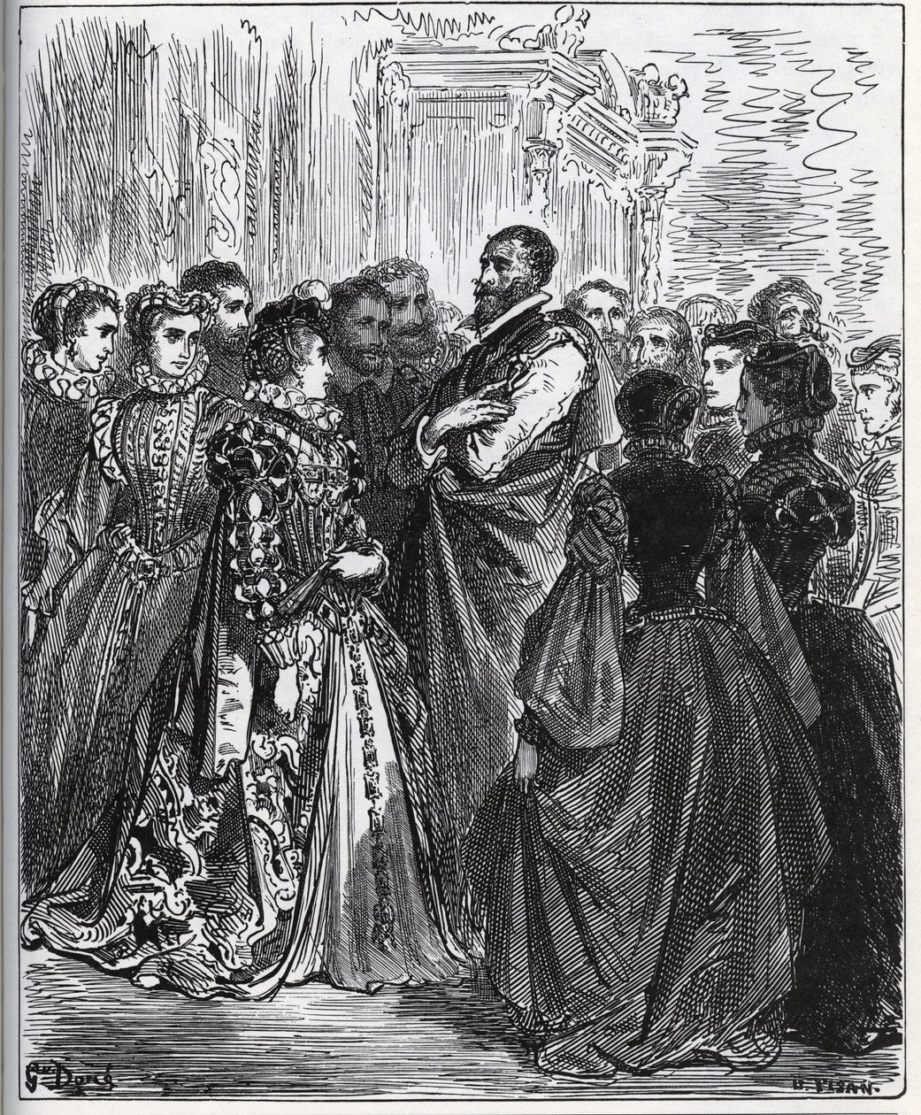 Don Antonio tarafından düzenlenen akşam - Miguel Cervantes
