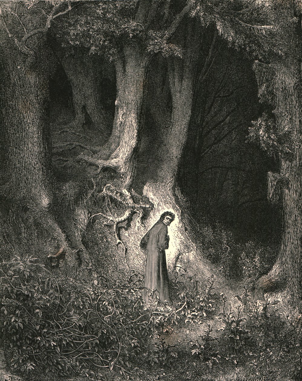 Bunun ortasında ölümlü yaşamımız, c1890. by Gustave Dore
