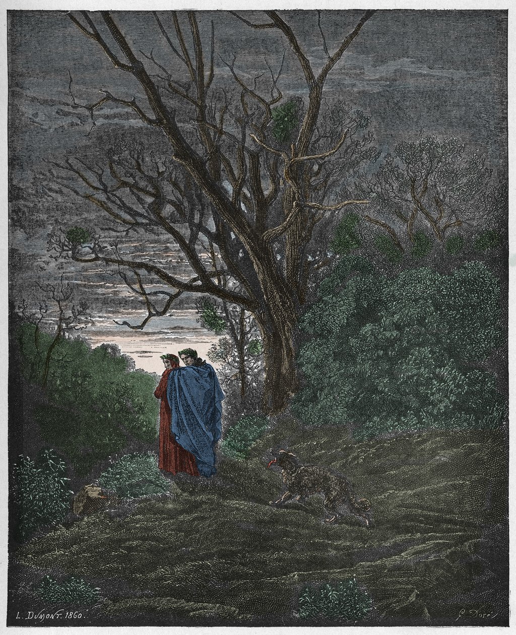 Cehennem, Canto 1: Dişi kurt beliriyor, Dante Alighieri