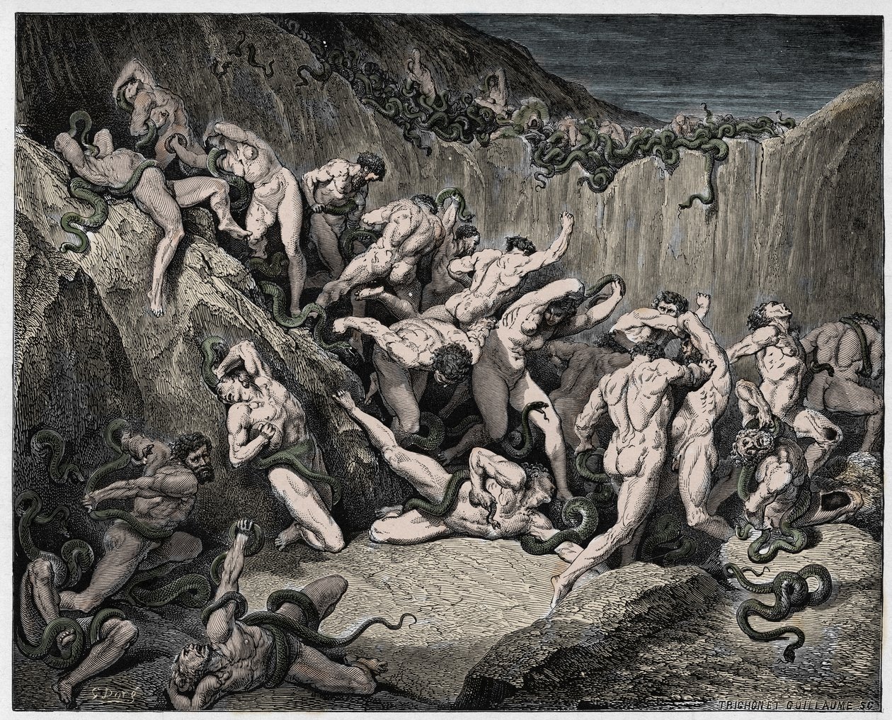Cehennem, Canto 24 : Yılanların işkence ettiği hırsızlar, Dante Alighieri