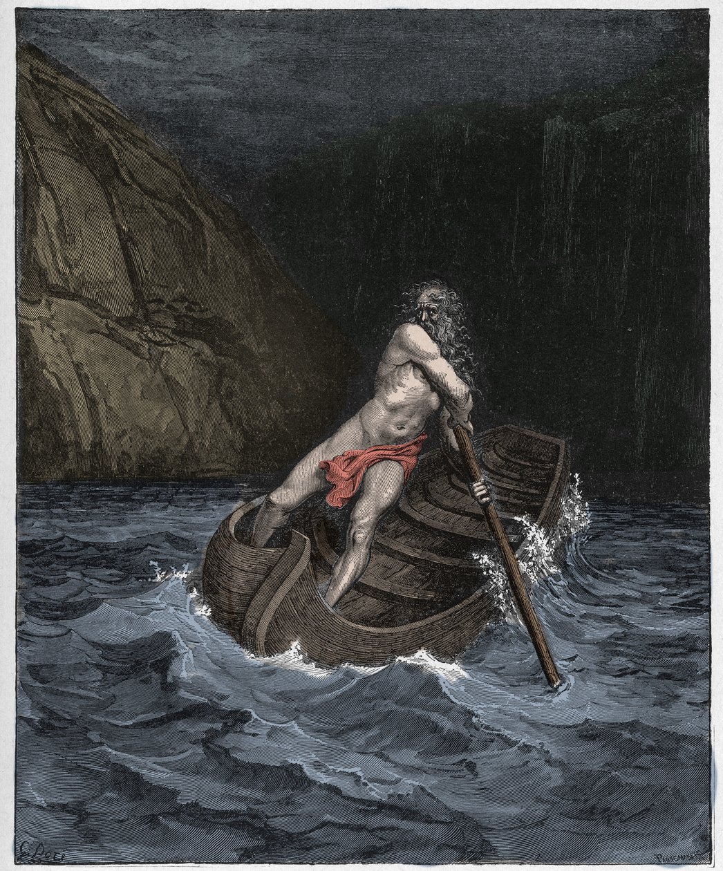 Cehennem, Şarkı 3: Charon by Gustave Dore