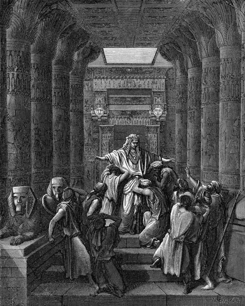Yusuf kardeşlerine kavuştu by Gustave Dore