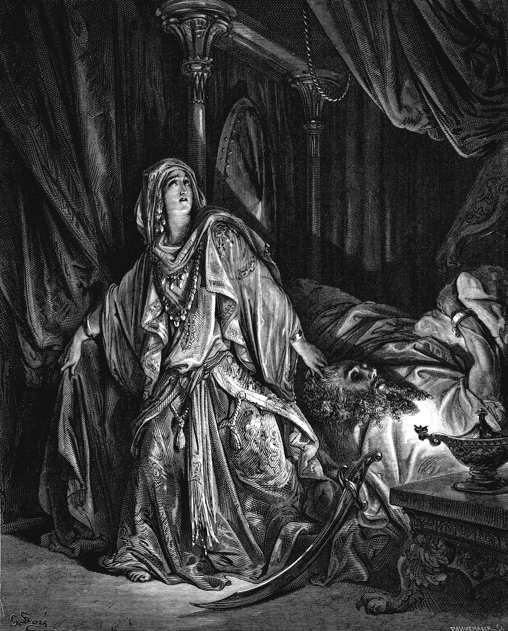 Judith, Holofernes