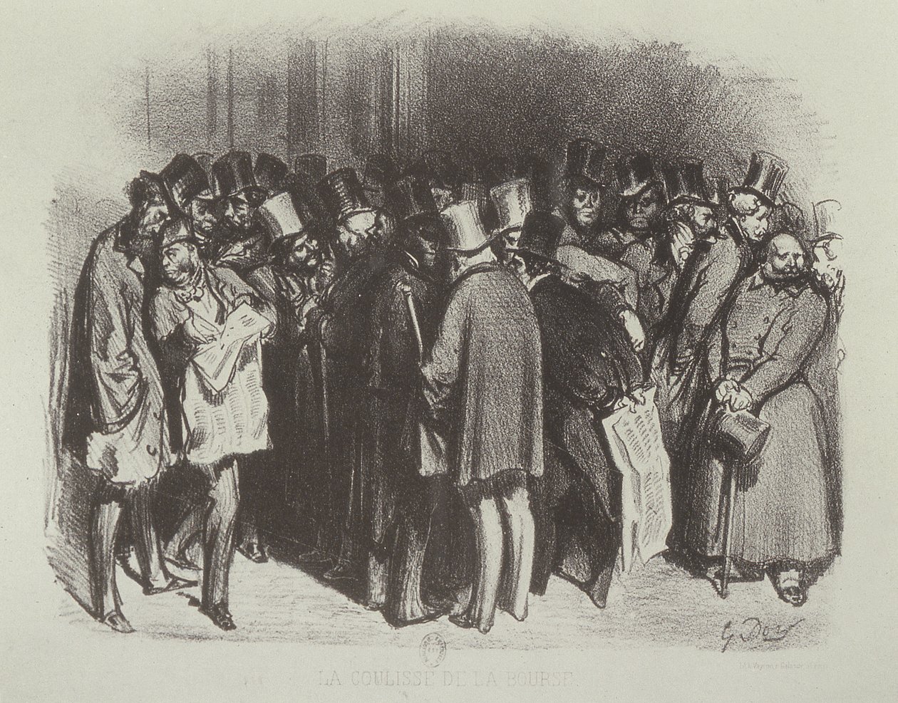 Borsanın perde arkası by Gustave Dore
