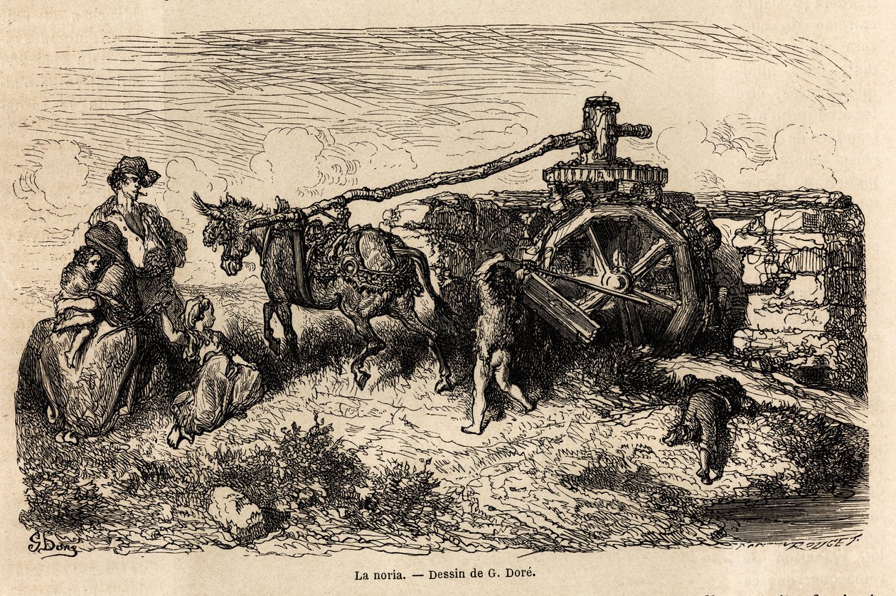 Gustave Dore (1832-1883) tarafından C. Davillier ile birlikte 1862