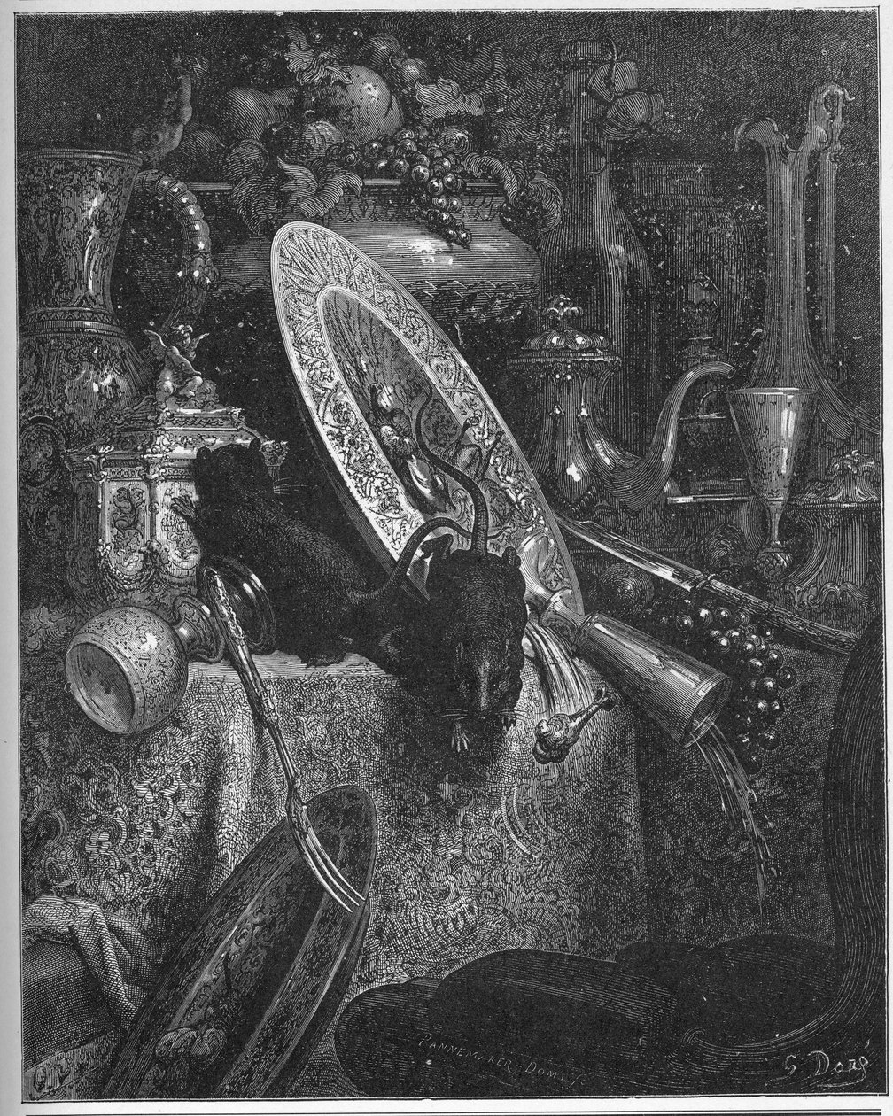 Kasaba Faresi ve Köy Faresi - Jean de La Fontaine