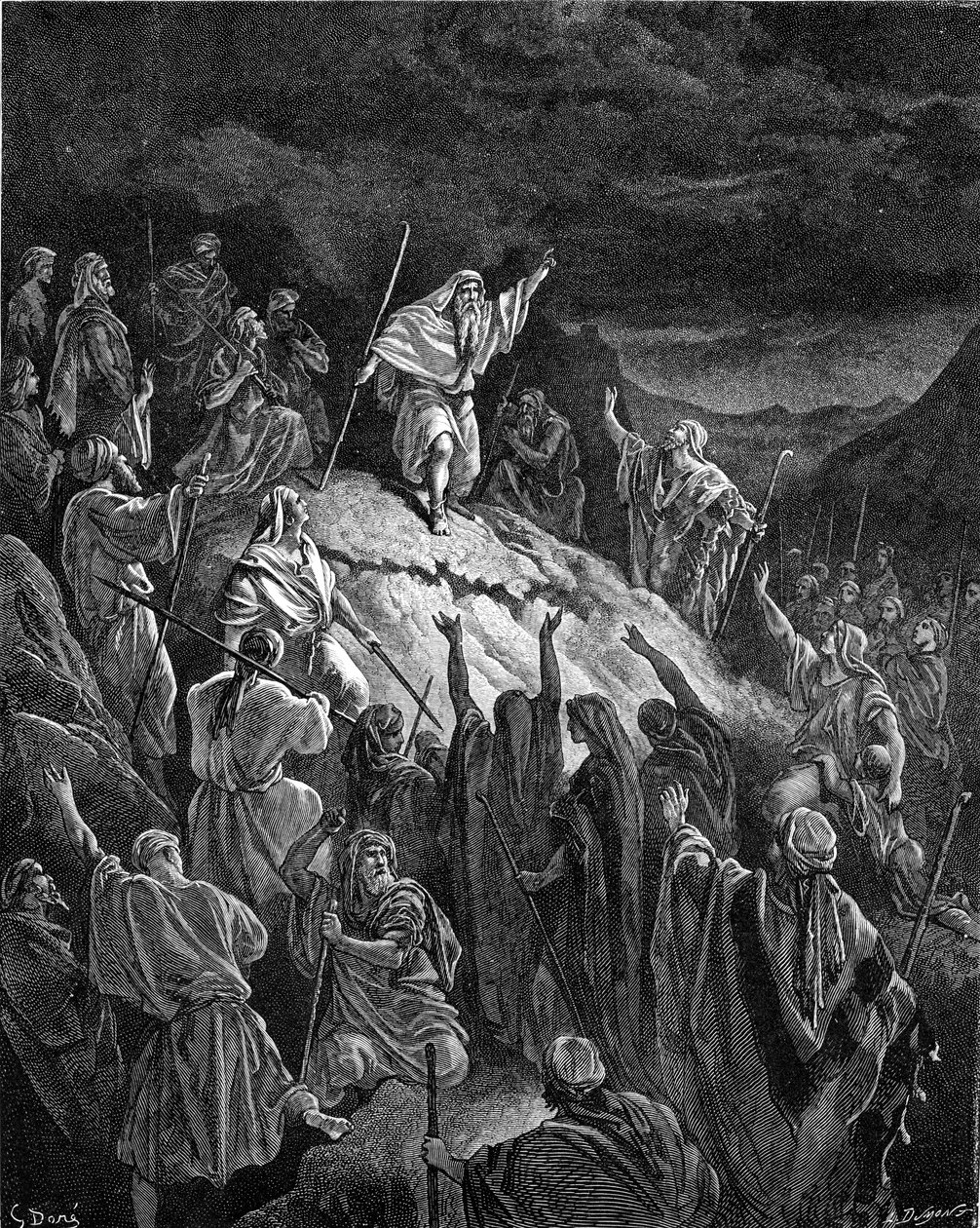 Mattathias Yahudi Mültecilere Hitap Ediyor - İncil by Gustave Dore