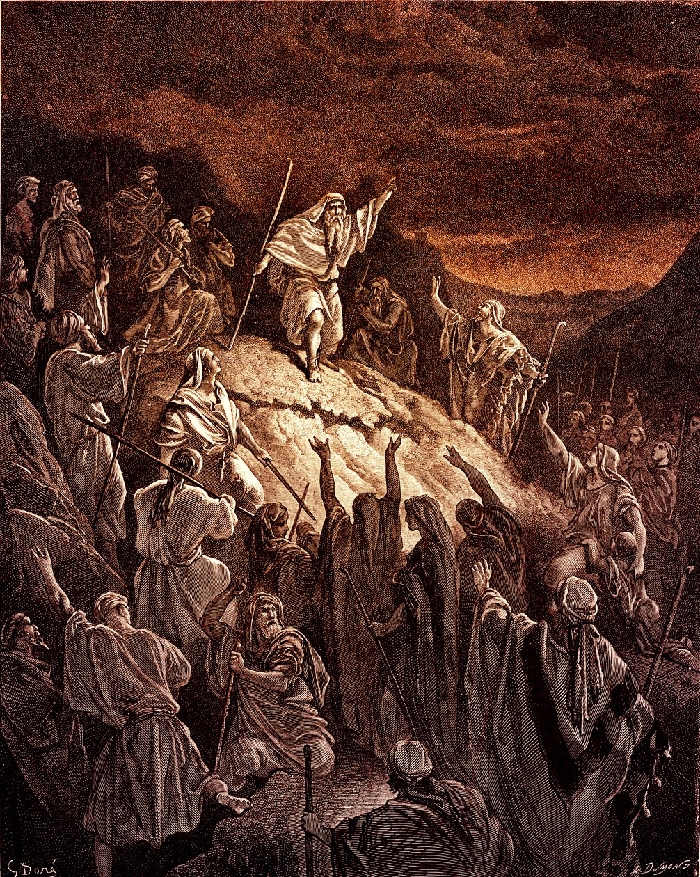 Mattathias Musevi Mültecilere Hitap Ediyor, Doré - İncil by Gustave Dore
